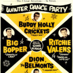 winter dance party poster